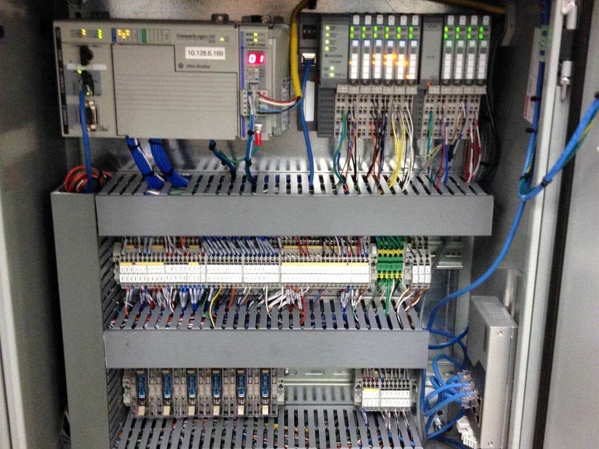 Services Industrial instrumentation and control cabinet